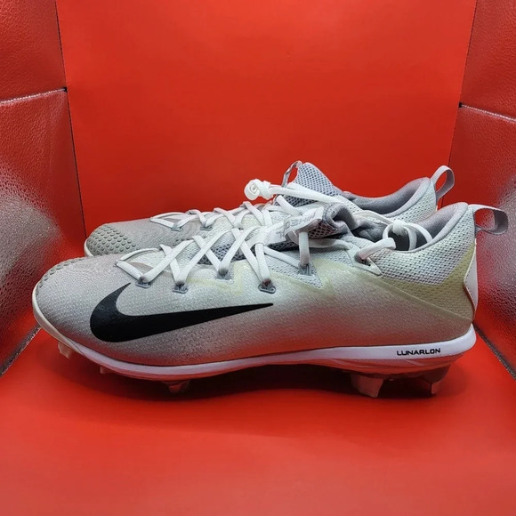 Nike 14 Baseball Cleats Lunar Vapor Ultrafly Elite Men's 852686-102 New - Picture 7 of 8